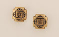 Southwestern Square 10mm: Antique Gold