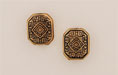 Octagon 10/9mm: Antique Gold