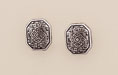 Octagon 10/9mm: Antique Silver