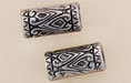 Nouveau Tube 17/9mm: Antique Silver