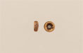 Ridged Spacer 2/5mm: Antique Gold