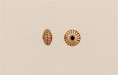 Rondelle Spacer 6mm: Antique Gold