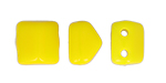 CzechMates Roof Bead 6 x 6mm (loose) : Opaque Yellow