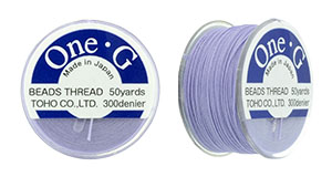 TOHO One-G Thread 50 Yard Spool: Lt Lavender