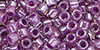 TOHO Aiko (11/0) 4g Pack : Purple-Lined Crystal