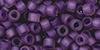 TOHO Aiko (11/0) : Frosted Purple-Lined Rosaline Rainbow 50g