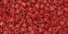 TOHO Cube 1.5mm Tube 2.5" : Opaque Pepper Red