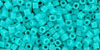 TOHO Cube 1.5mm Tube 2.5" : Opaque-Frosted Turquoise