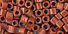 Cube 3mm : Opaque Terra Cotta