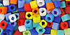 Cube 3mm : Opaque Frosted Mix