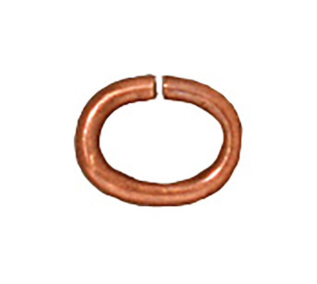 TierraCast : Jumpring - Medium Oval 20 Gauge, Solid Copper