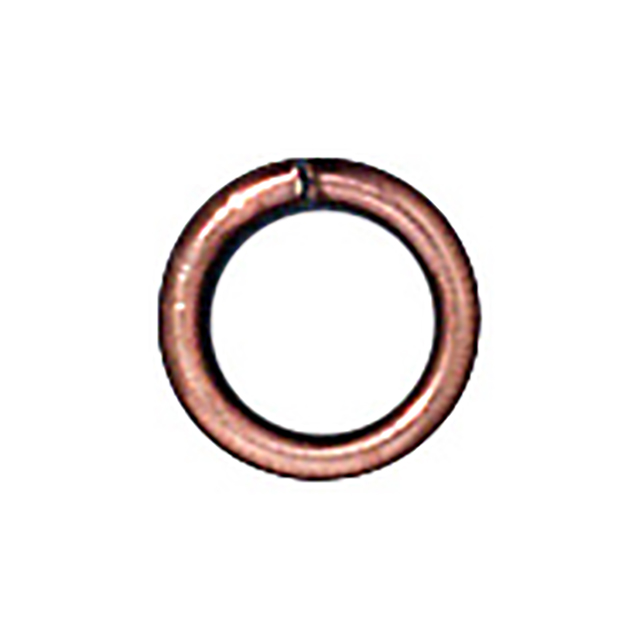 TierraCast : Jumpring - 4 mm Round Brass 20 Gauge, Solid Copper