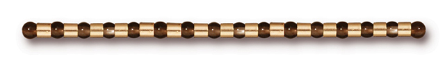 TierraCast : Crimp Bead - 2 x 2 mm, Gold-Plated