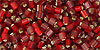 Triangle 11/0 : Silver-Lined Frosted Ruby