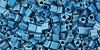 Triangle 11/0 : Higher-Metallic-Frosted* Mediterranean Blue