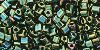 Triangle 11/0 : Metallic Iris Green/Brown