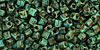 Triangle 11/0 : HYBRID Turquoise Picasso