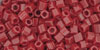 TOHO Hex 8/0 Tube 2.5" : Opaque Pepper Red