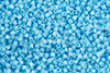 TOHO Hexagon 15/0 : Opaque Blue Turquiose