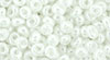 TOHO Magatama 3mm Tube 2.5" : Opaque-Lustered White