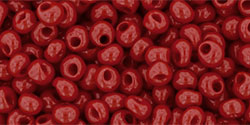 TOHO Magatama 3mm : Opaque Pepper Red
