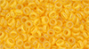TOHO Demi Round 8/0 3mm : HYBRID ColorTrends: Transparent - Primrose Yellow