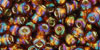 Round 6/0 : Silver-Lined Rainbow Topaz