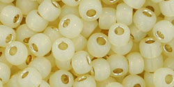 TOHO Round 6/0 Tube 2.5" : Silver-Lined Milky Lt Jonquil