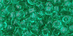 TOHO Round 6/0 Tube 5.5" : Transparent Beach Glass Green