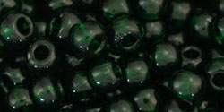 TOHO Round 6/0 Tube 5.5" : Transparent Green Emerald