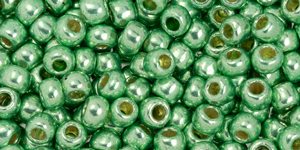 TOHO Round 6/0 : PermaFinish - Galvanized Mint Green
