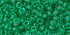 Round 8/0 : Transparent Beach Glass Green