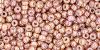 Round 11/0 : Marbled Opaque Beige/Pink