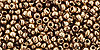 Round 11/0 : Gilded Marble Brown