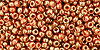 TOHO Round 11/0 Tube 2.5" : Gilded Marble Orange