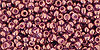 TOHO Round 11/0 Tube 2.5" : Gold-Lustered Lilac