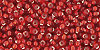 Round 11/0 : Silver-Lined Ruby