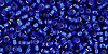 Round 11/0 : Silver-Lined Cobalt