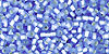 Round 11/0 : Silver-Lined Frosted Lt. Sapphire