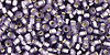 Round 11/0 : Silver-Lined Frosted Lt Tanzanite