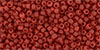 Round 11/0 : Opaque-Frosted Pepper Red