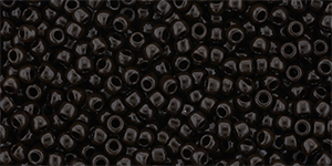 TOHO Round 11/0 : Opaque Deep Chocolate Brown