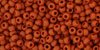 Round 11/0 : Opaque-Frosted Terra Cotta
