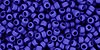 Round 11/0 : Opaque-Frosted Navy Blue