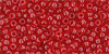 Round 11/0 : Transparent Ruby
