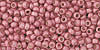 TOHO Round 11/0 Tube 2.5" : PermaFinish - Matte Galvanized Pink Lilac