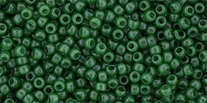 TOHO Round 11/0 Tube 2.5" : HYBRID ColorTrends: Milky - Kale