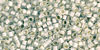 TOHO Treasure #1 Tube 2.5" : Matte Silver-Lined Crystal