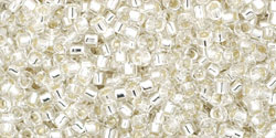 TOHO Treasure #1 Transparent Silver-Lined Crystal