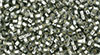 TOHO Treasure #1 Tube 2.5" : Transparent Silver-Lined Black Diamond